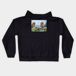 Grandma Moses Kids Hoodie